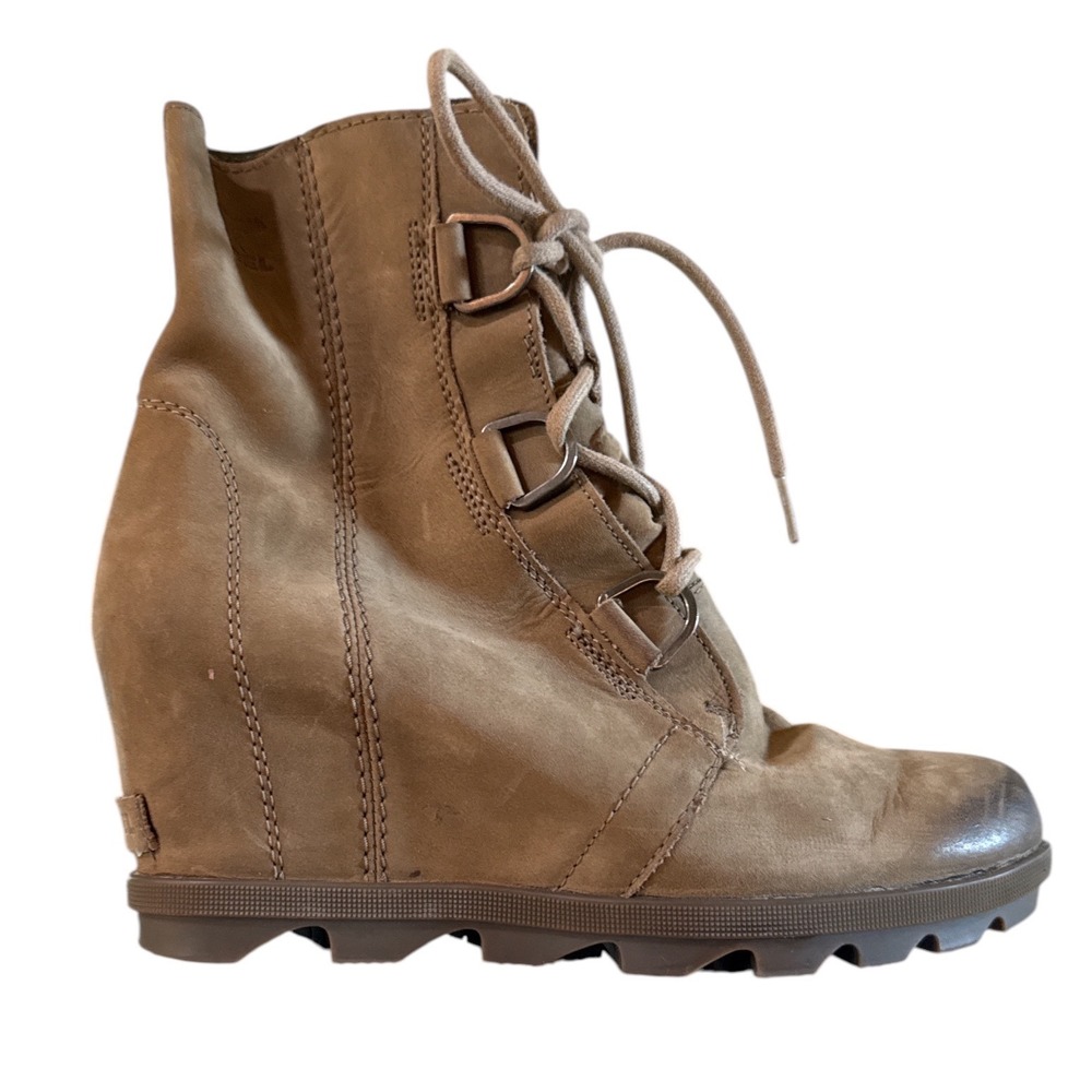 Sorel Leather Boots Womens Size 9.5